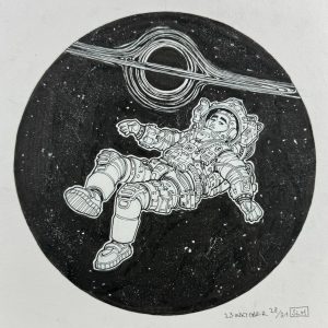 Inktober 2023 Juni – Trou noir