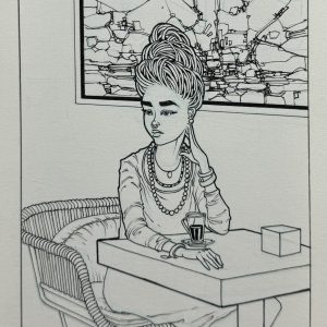 Inktober 2023 Juni – Café