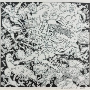Inktober 2023 Juni – Halloween